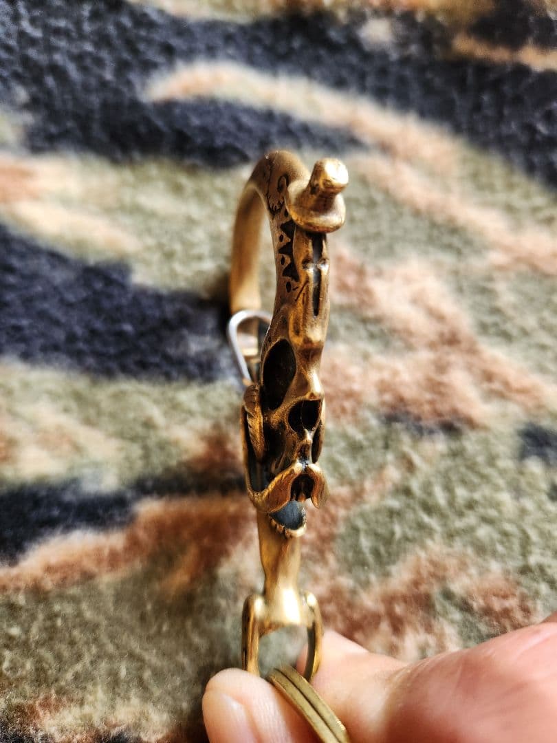 希少　GARCIA ガルシア　キーフック・真鍮キーホルダー