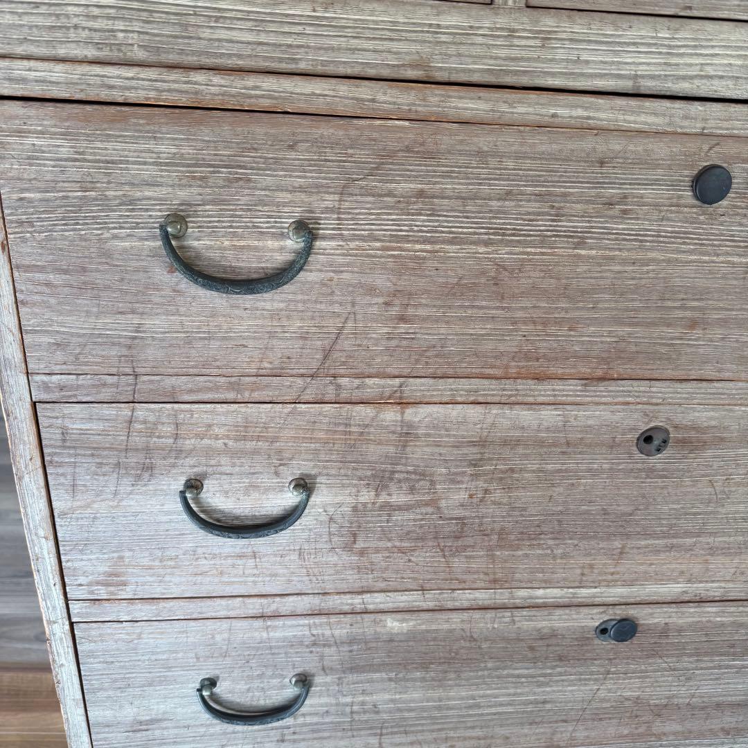 東京23区配送無料　昭和レトロ 桐タンス3段式 和風箪笥