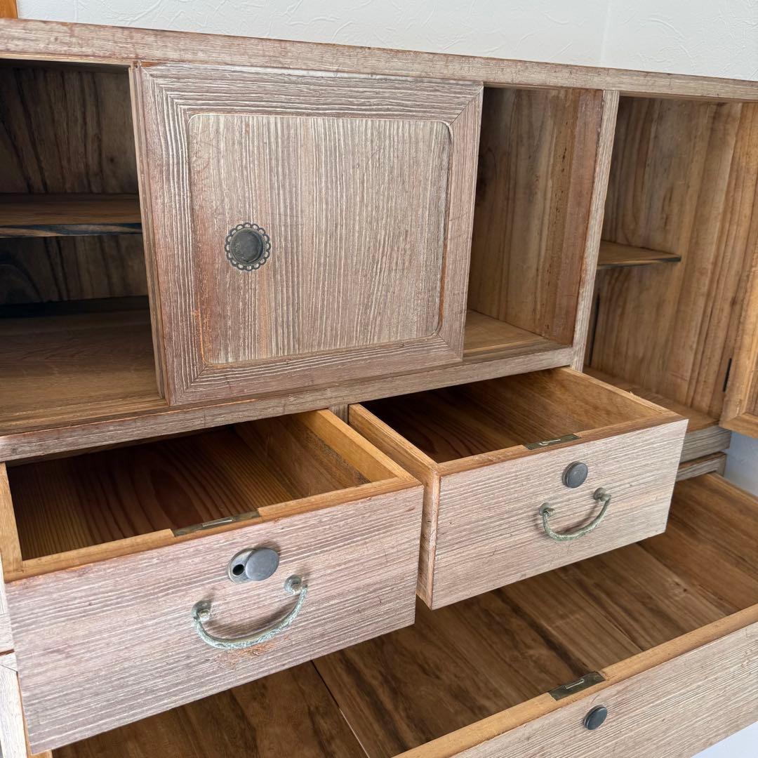 東京23区配送無料　昭和レトロ 桐タンス3段式 和風箪笥