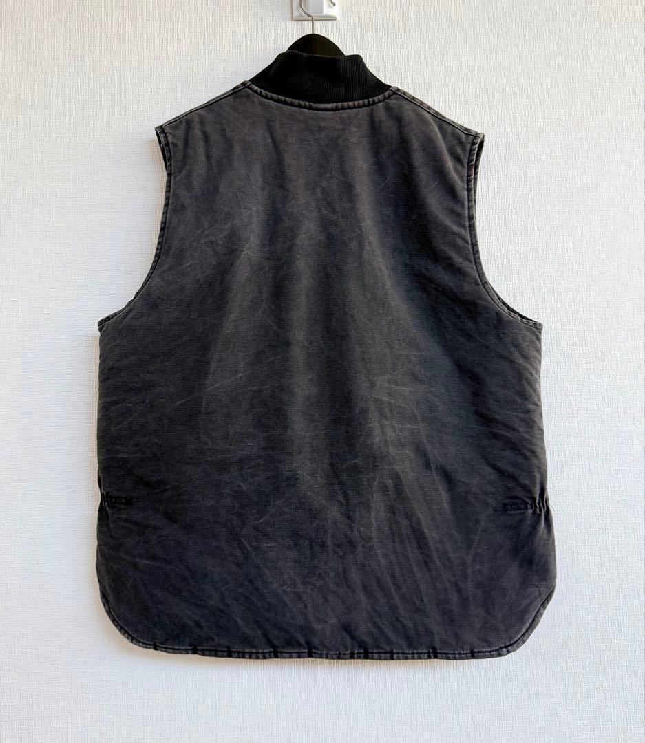 超超スペシャル 90s 星タグ ヴィンテージ カーハート ベスト XL ブラック