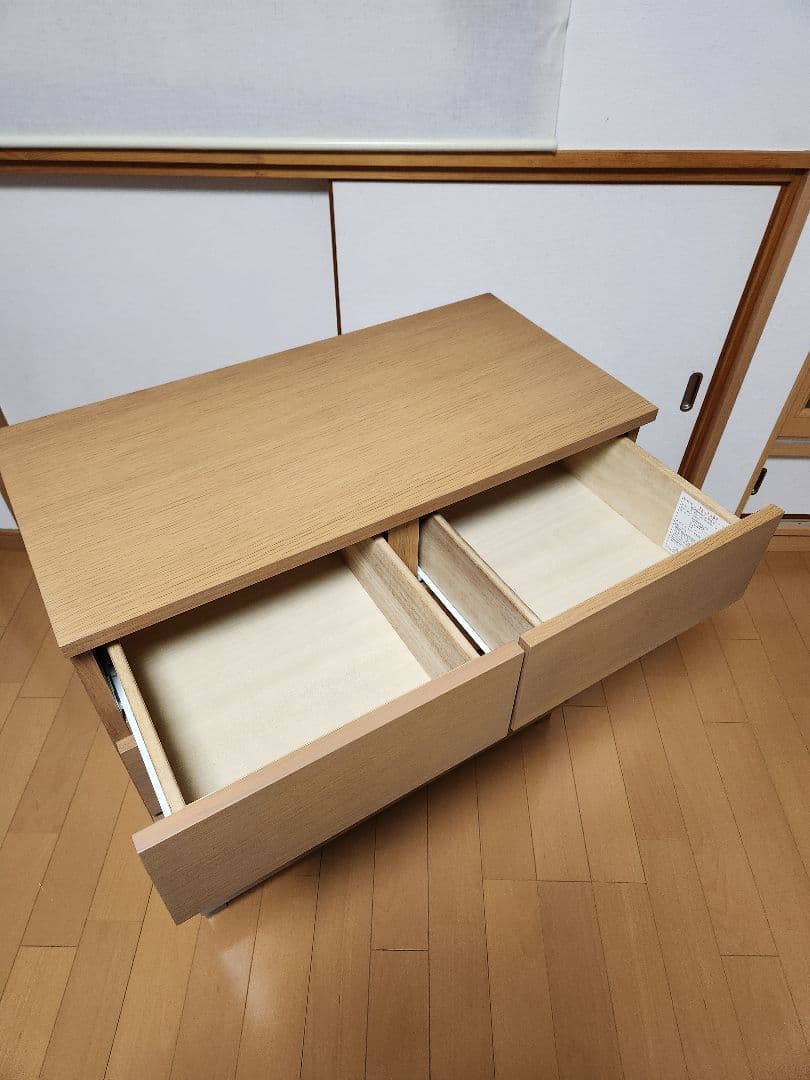 R*6様 無印良品　ナチュラルウッド 5段チェスト