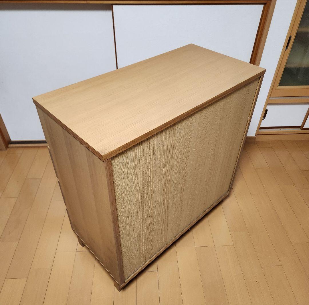 R*6様 無印良品　ナチュラルウッド 5段チェスト