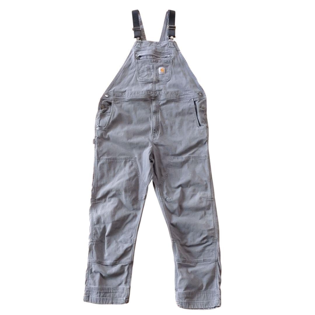 Carhartt ダック/ダブルニーオーバーオール/古着/実寸W44L30