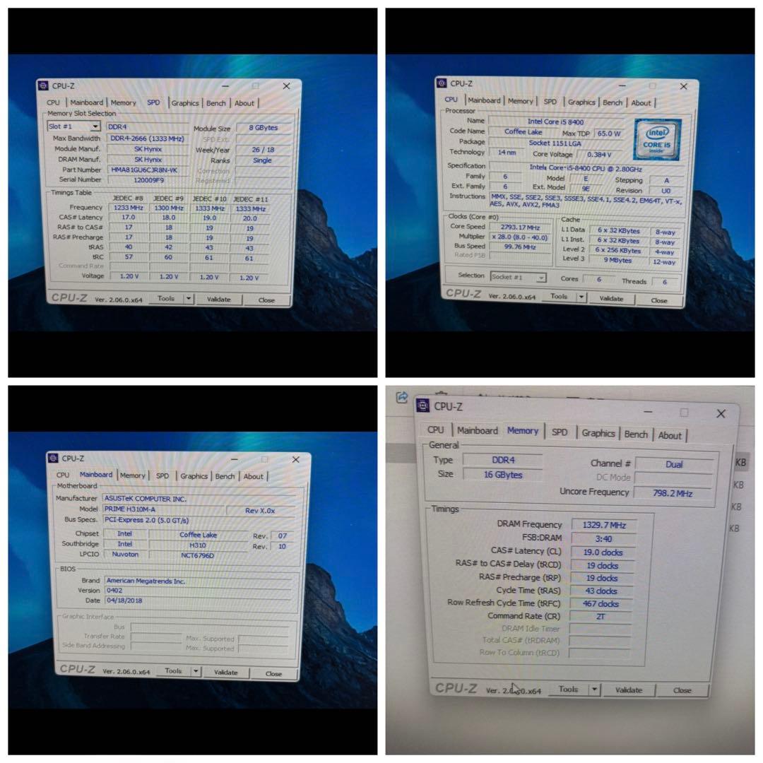 ⭐️819⭐️Diginnos i5-8400 SSD 256