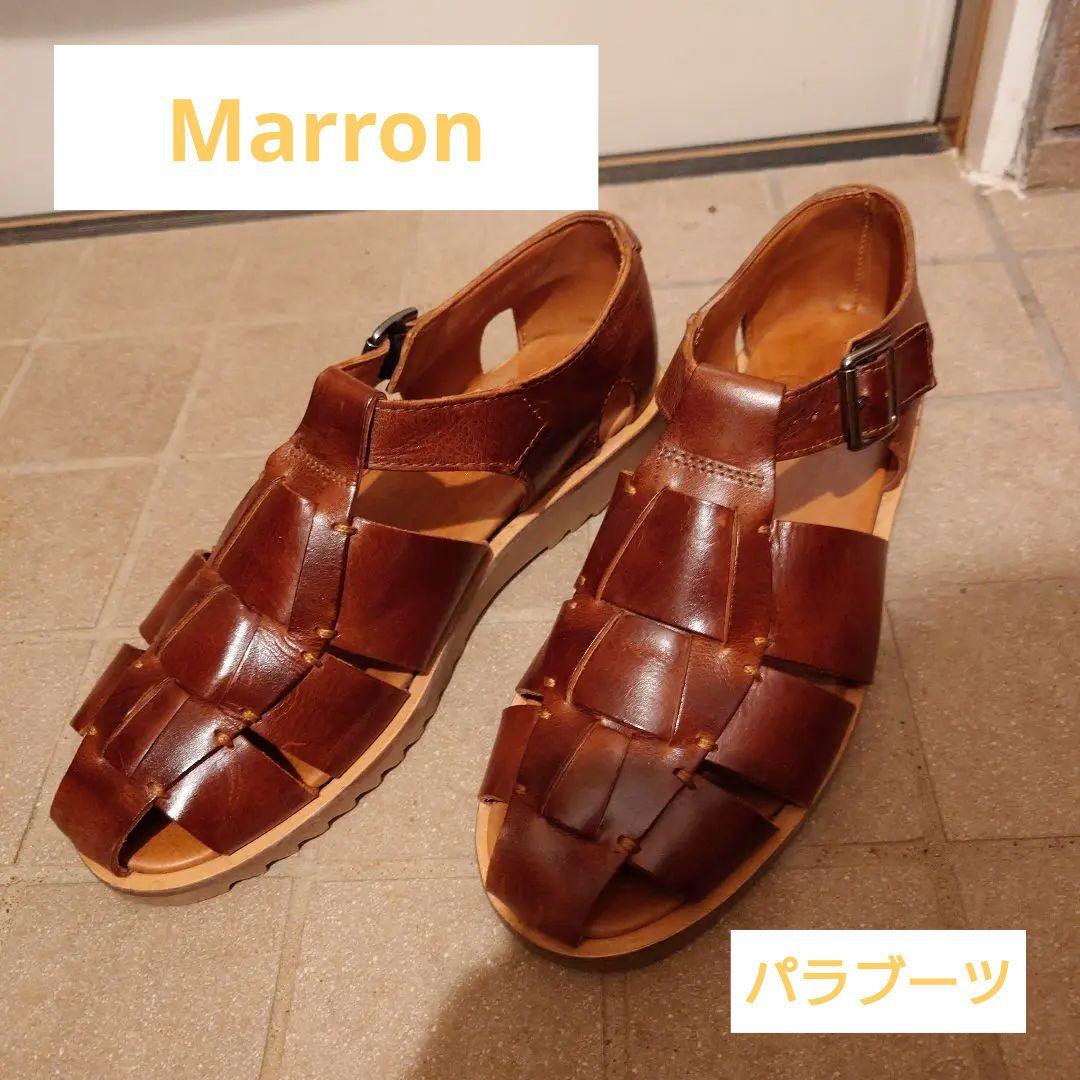 Paraboot　グルカサンダル　Marron　シューキーパー付き