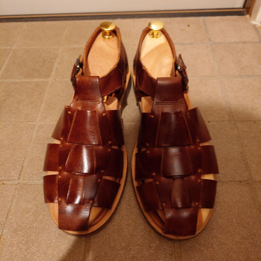 Paraboot　グルカサンダル　Marron　シューキーパー付き
