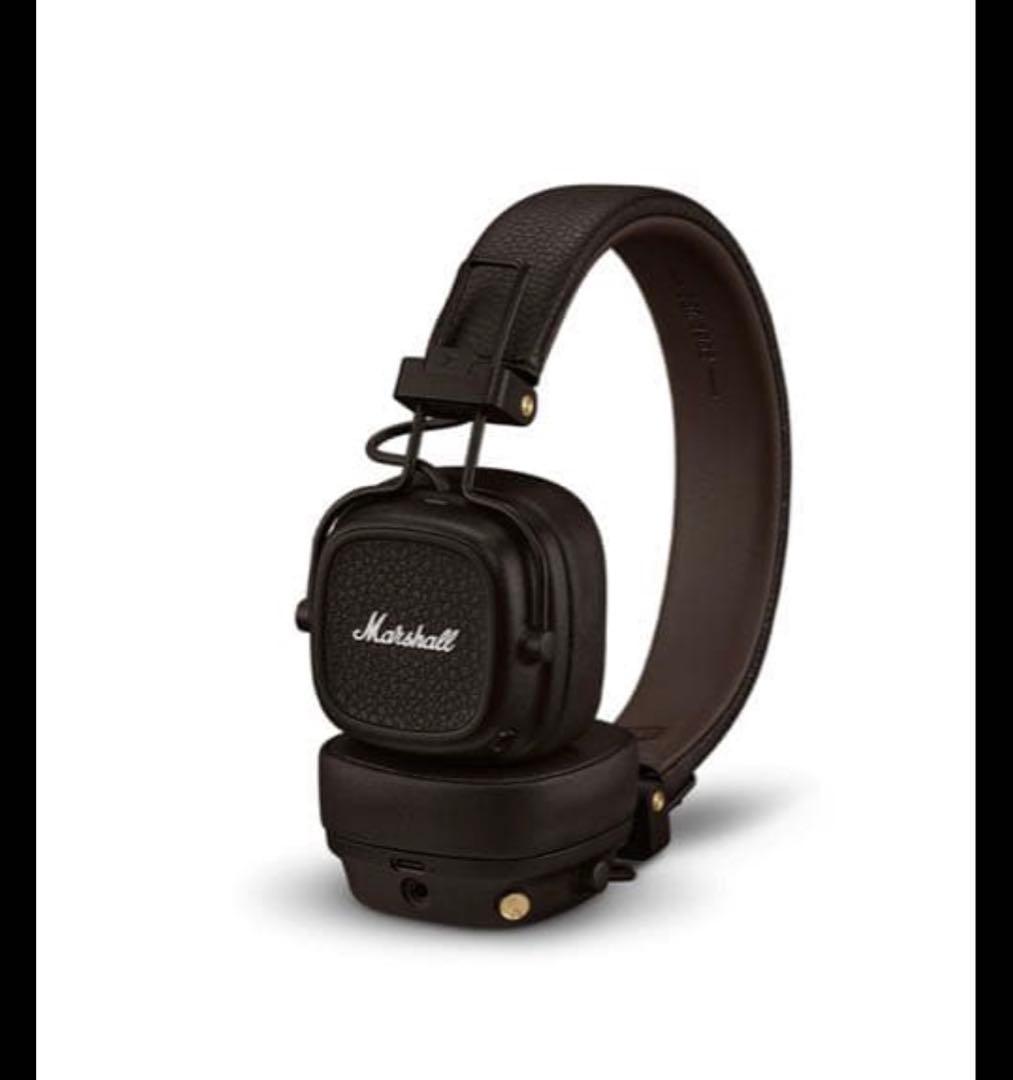 Marshall Major V ワイヤレスヘッドフォンブラウン