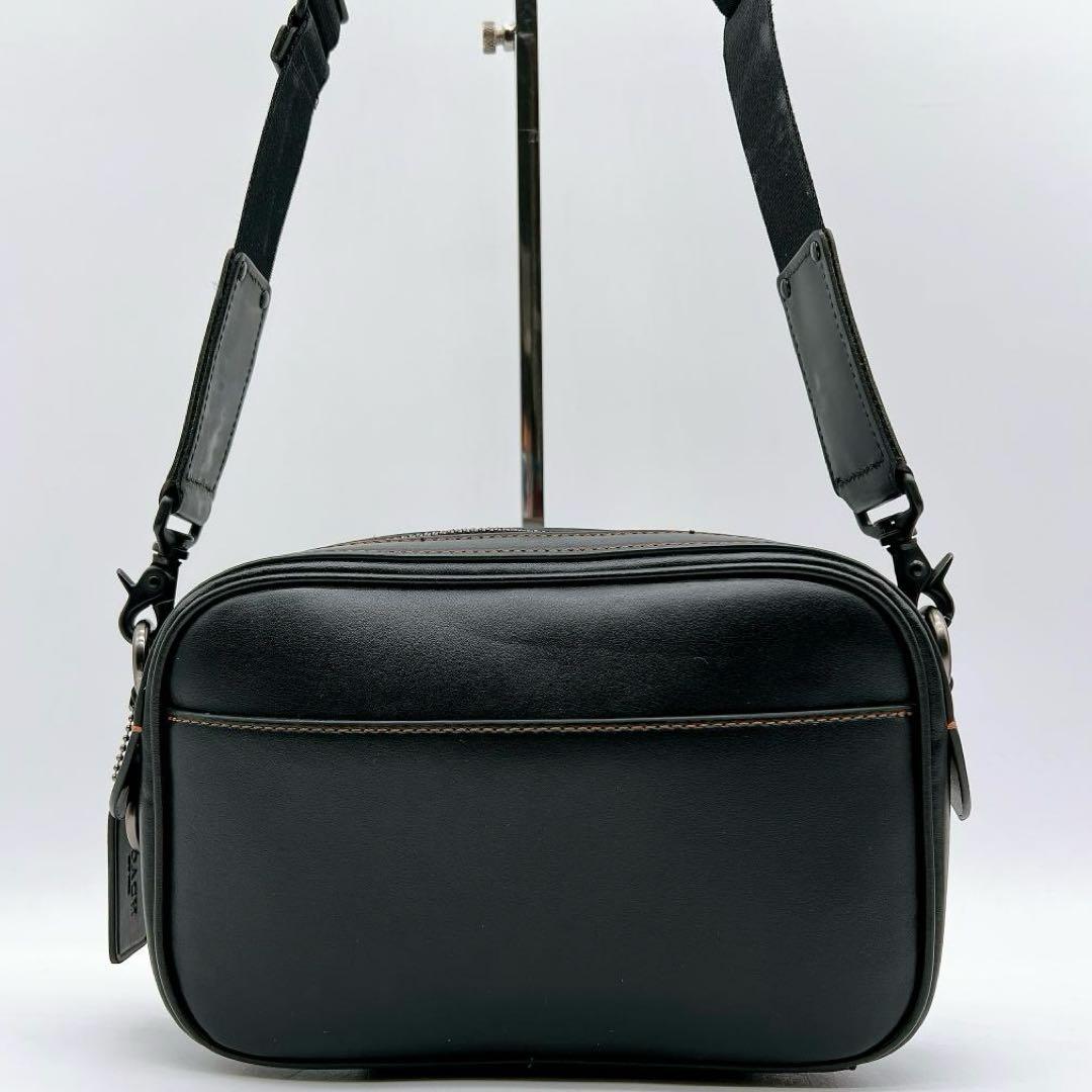 極美品 COACH グラハム クロスボディ ショルダーバッグ レザー f503