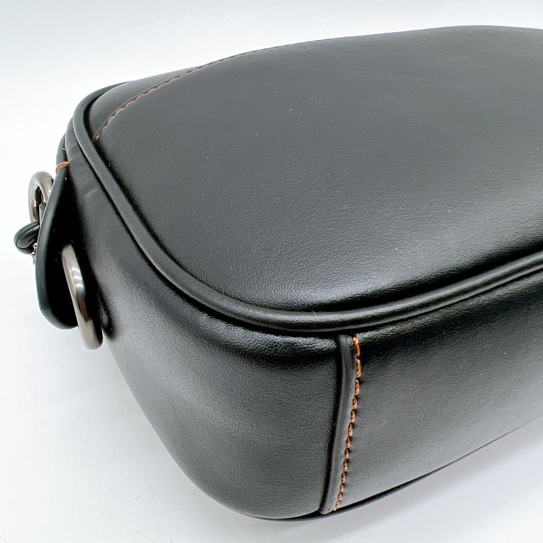 極美品 COACH グラハム クロスボディ ショルダーバッグ レザー f503