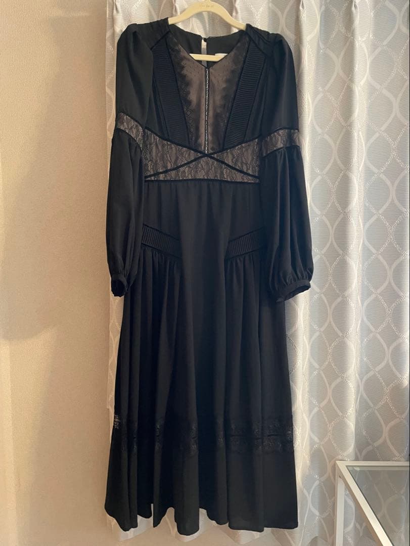 herlipto Social Lace Flare Dress Mサイズ