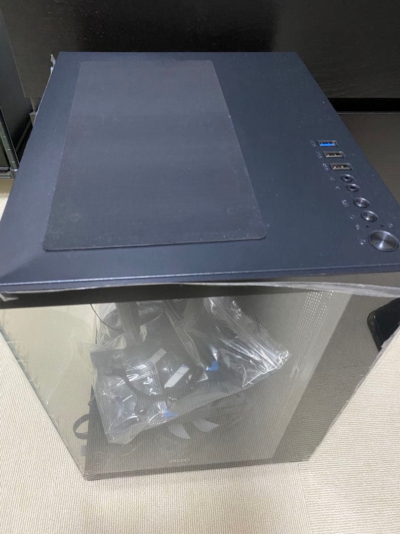 ミニタワーPCケース CPU水冷 ケースファン 自作PCセットまとめ売り