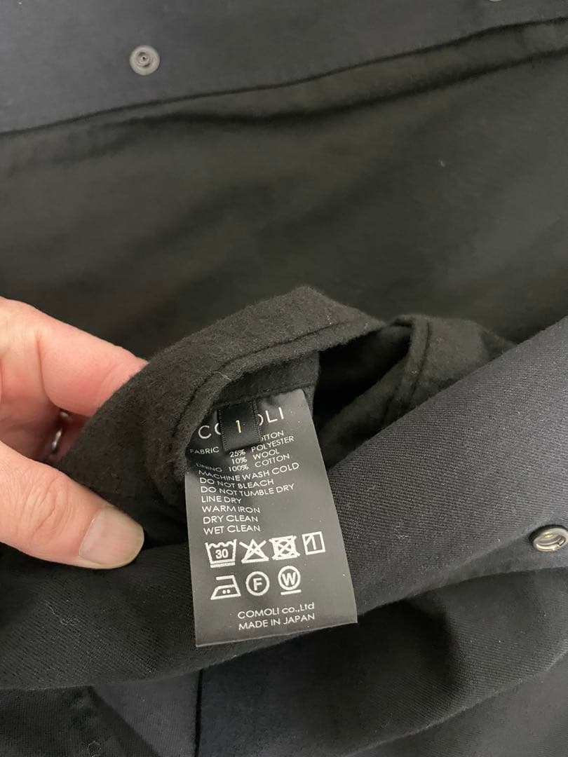 最安　comoli コモリ　ポストワークツイルジャケット