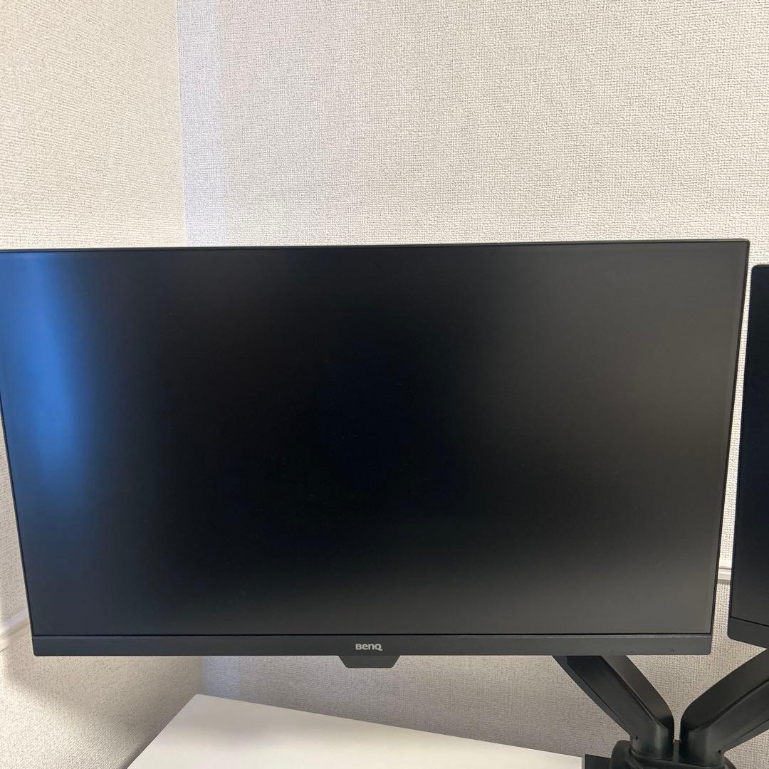 BenQ 液晶モニター 23.8&27インチ　モニターアームセット