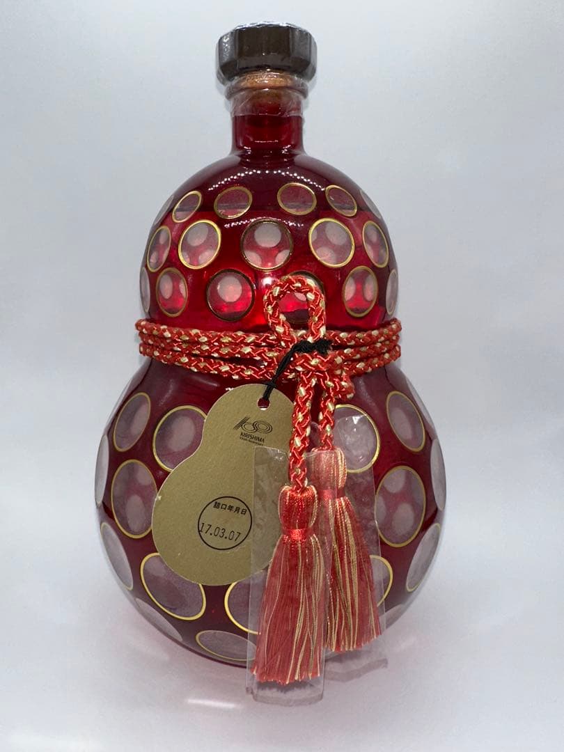 F*s様 霧島　限定　百瑠璃　創業100周年記念　赤瑠璃のみ　希少　未開封　焼酎