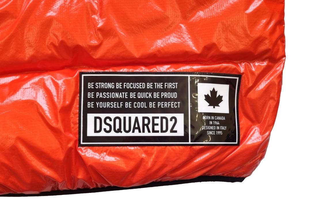 DSQUARED2 21AW極美品 光沢 フーディーダウンジャケット サイズ50