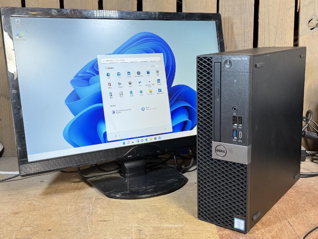 DELL M.2 SSD＋3.0TB 32GBメモリ i7 Win11 Pro