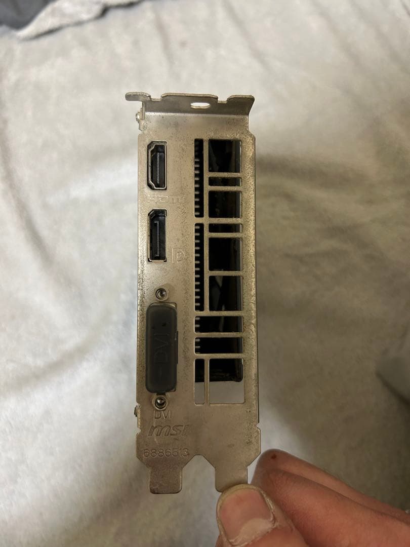 MSI GTX1650 グラフィックボード