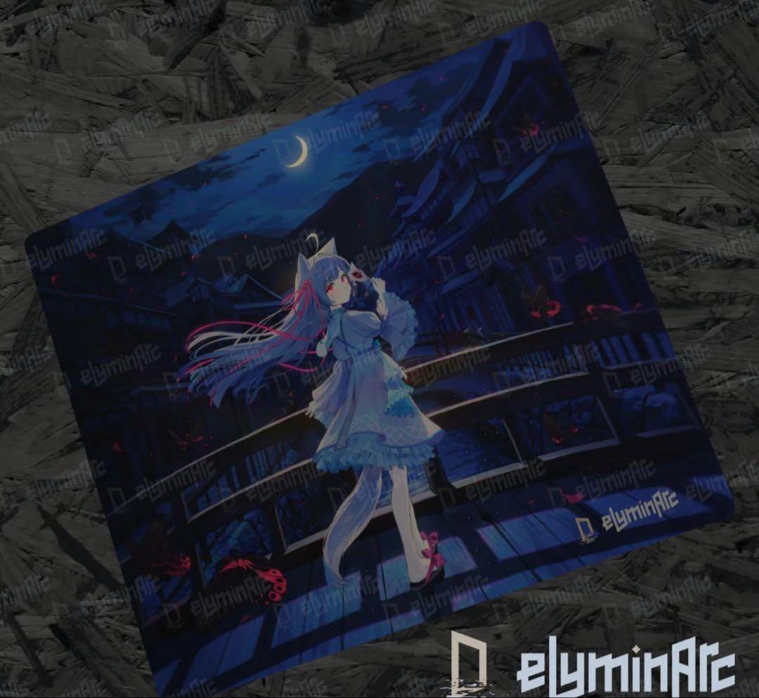 eLuminArc ガラスマウスパッド月灯