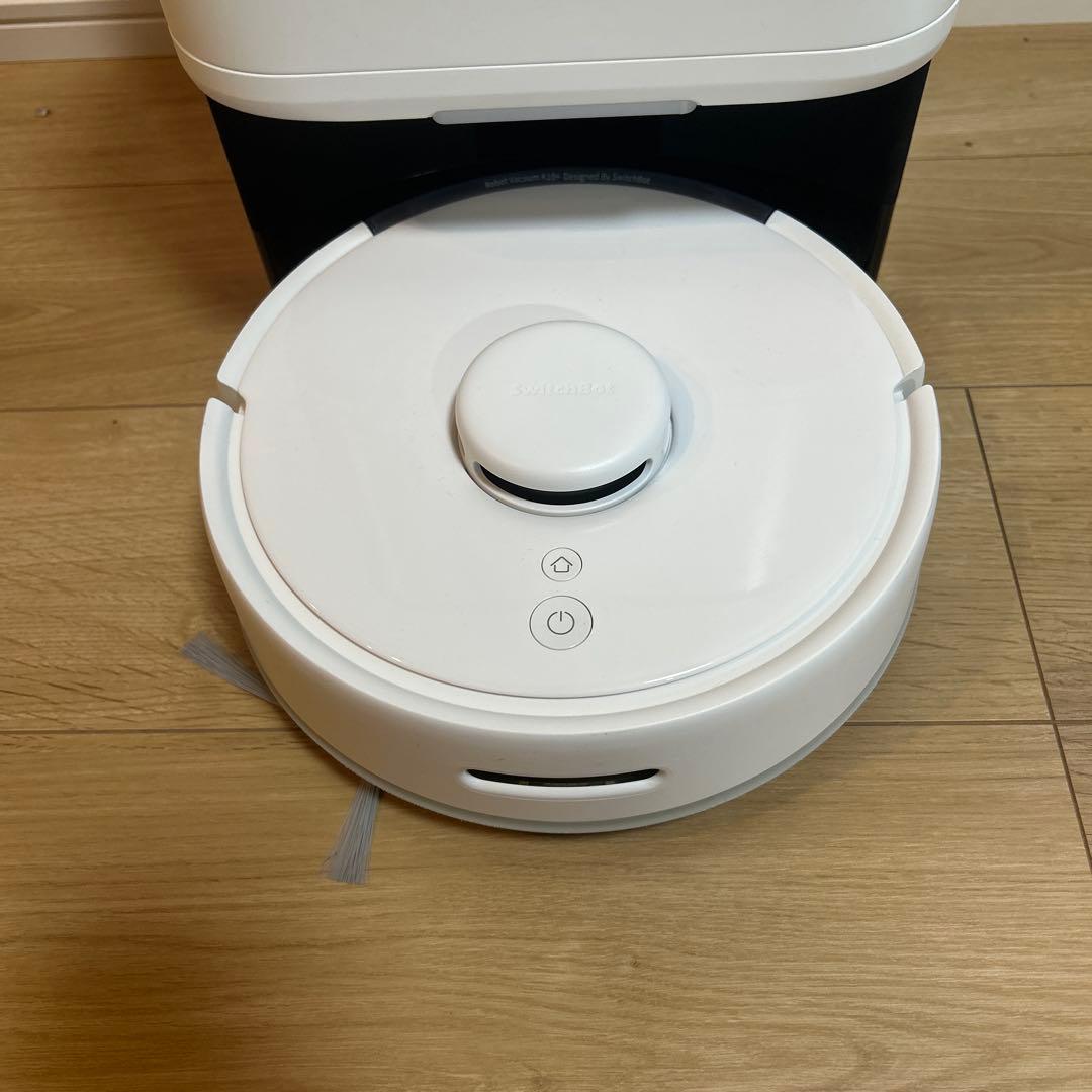 【switchbot】世界最小ロボット掃除機×水拭き機能(長期保証29年1月迄)