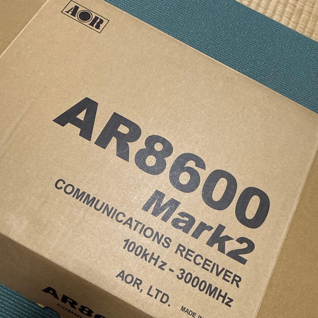 AOR 広帯域受信機 AR8600 MARK2