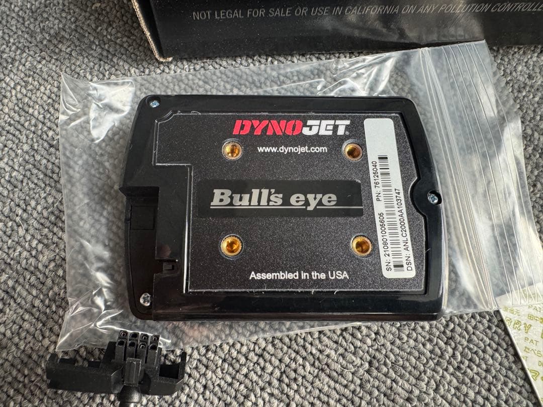 DYNOJET パワービジョンモニターと接続ケーブルセット