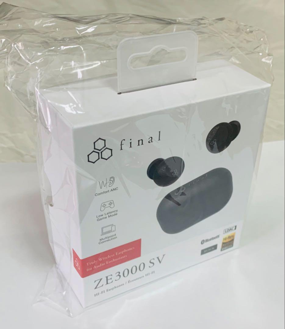 final　フルワイヤレスイヤホン　ZE3000SV　新品未開封