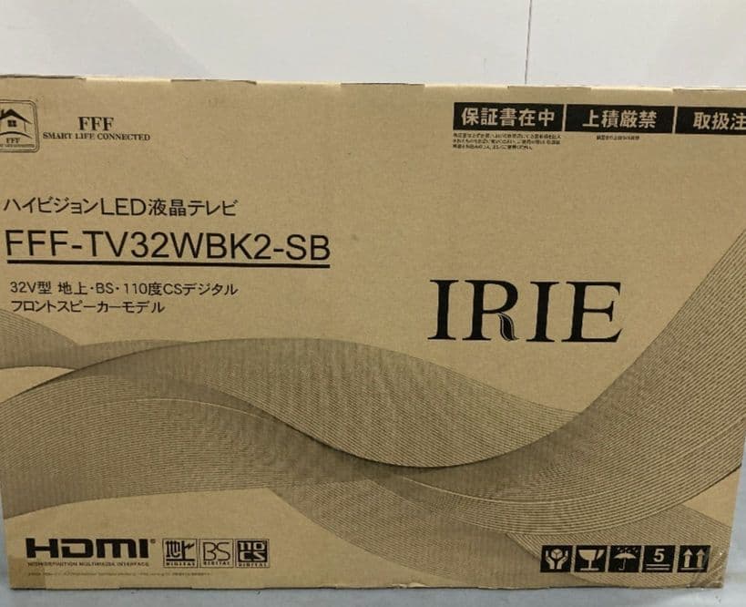 【未開封】IRIE 32インチ 液晶テレビ FFF-TV32WBK2