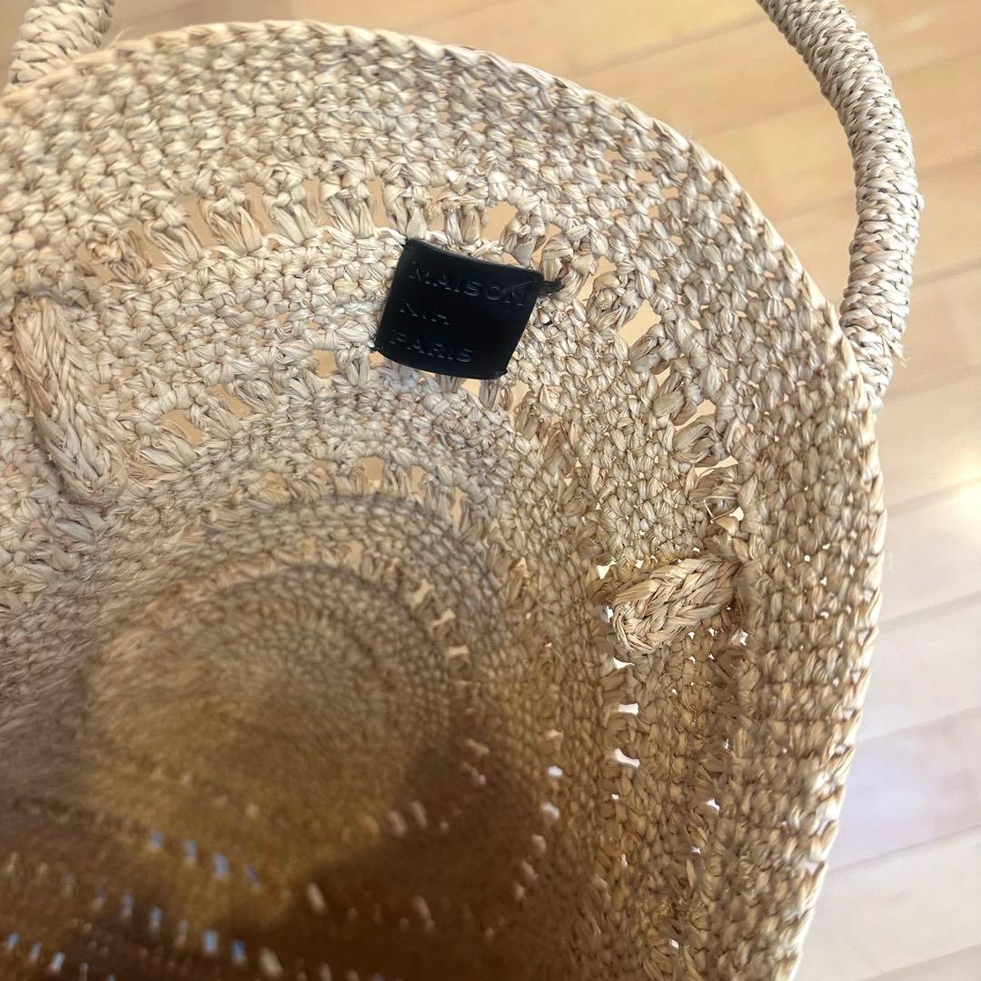 美品MAISON N.H PARIS CIRCLE BAG GM サークルバッグ