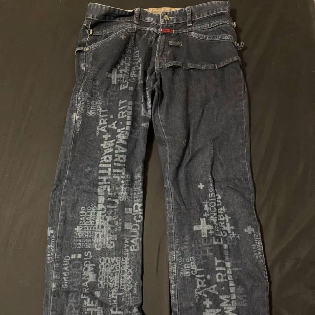 00s 【入手困難】MARITHE FRANCOIS GIRBAUDデニムパンツ