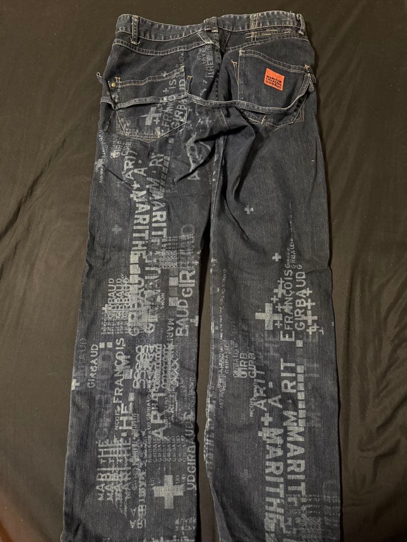 00s 【入手困難】MARITHE FRANCOIS GIRBAUDデニムパンツ