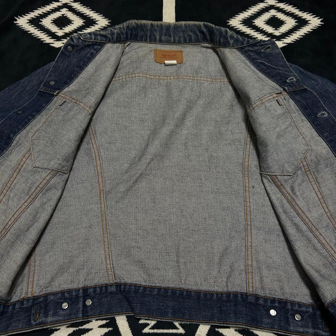 70s ヴィンテージ 希少 70505 46 リーバイス ケアタグ 黒カン 濃紺