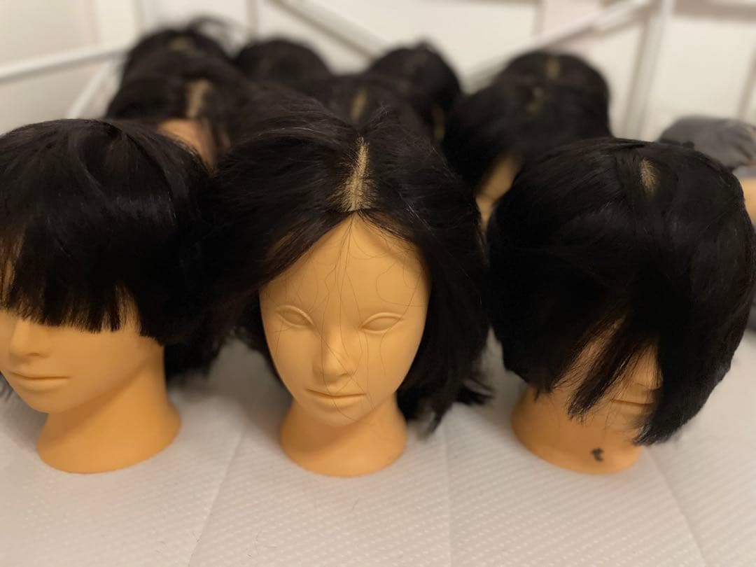 カッティング　ウィッグ　スー　トレーニング用　カット練習用　複数まとめ売　美容師
