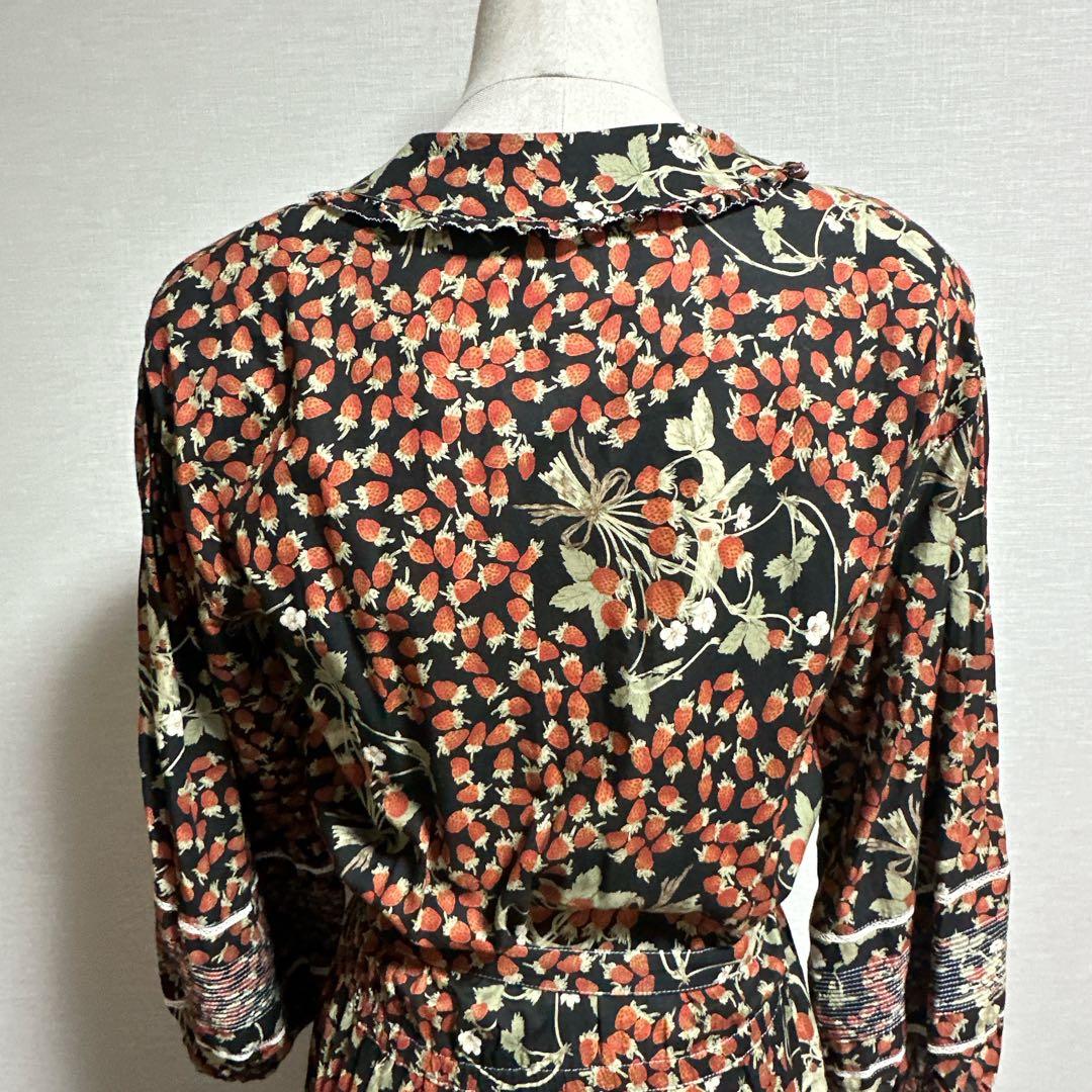 希少 ピンクハウス 80's ヴィンテージ 金子功 苺 ワンピース ストロベリー