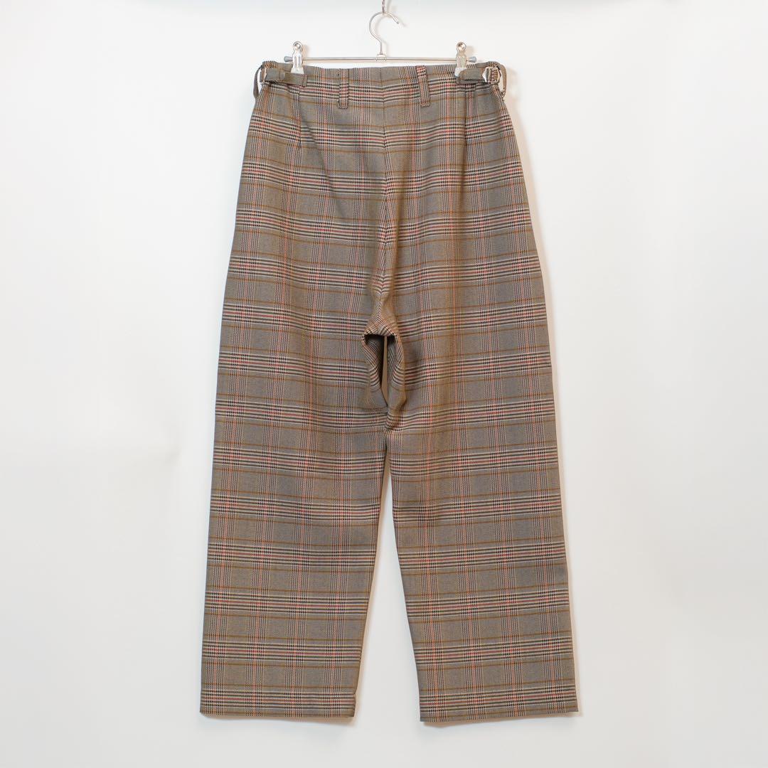 パンツ UNFOLK Seamless classic check pants 2