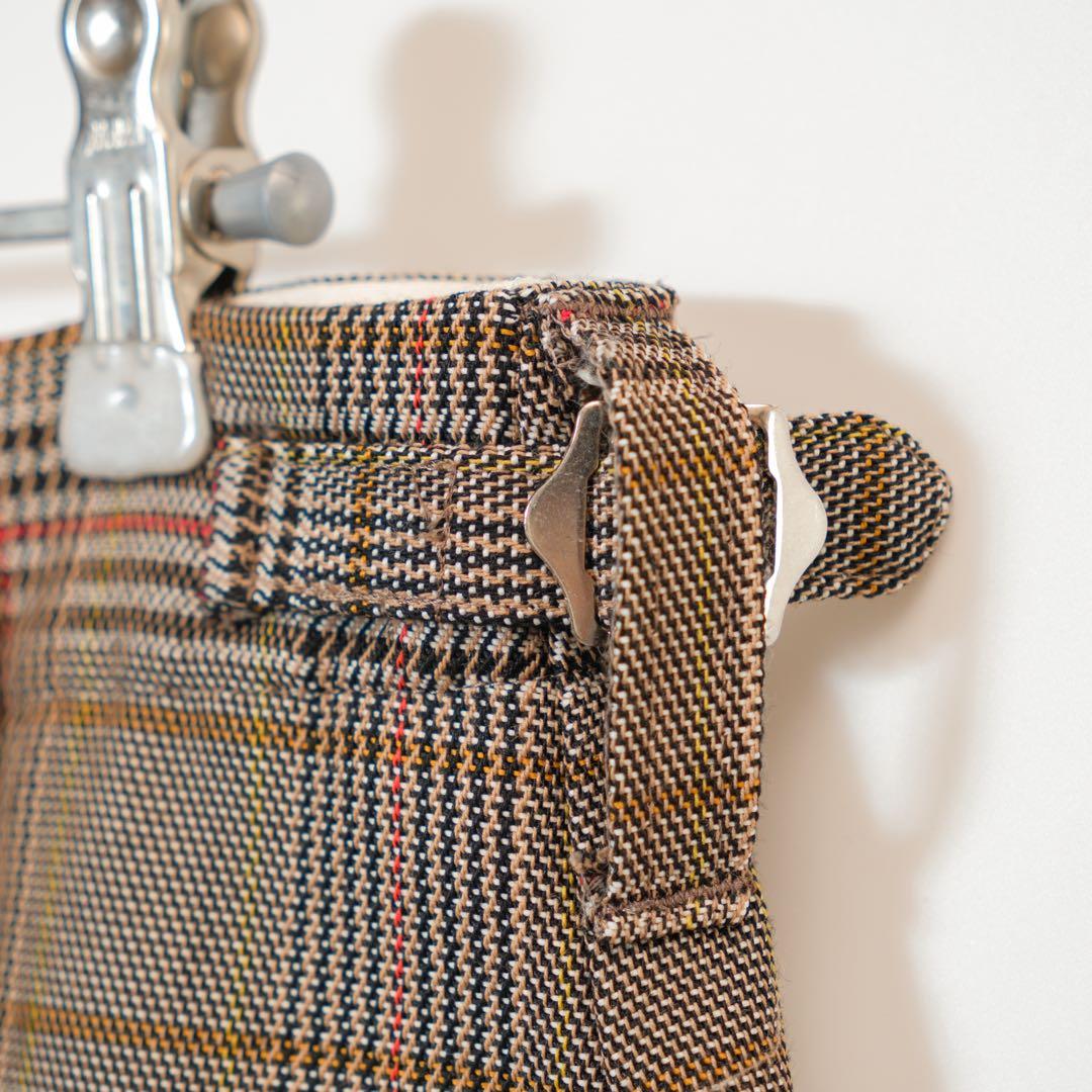 パンツ UNFOLK Seamless classic check pants 2