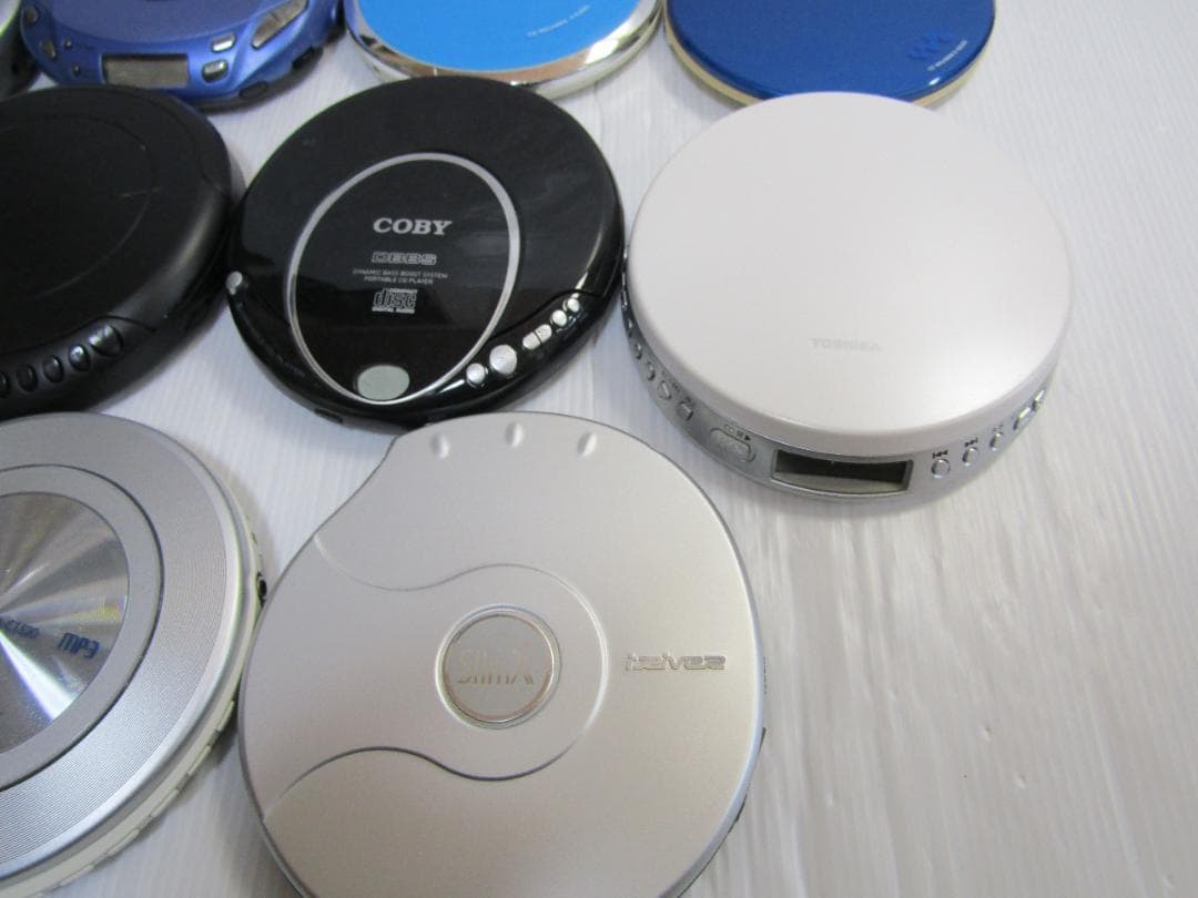 K0721 SONY ... ポータブルCDプレーヤー 14セット ジャンク