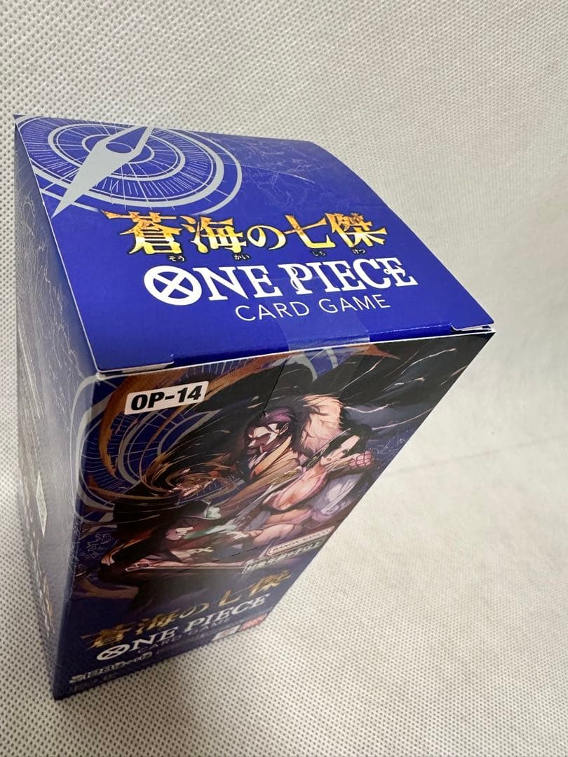 【新品未開封】ONE PIECEカードゲーム OP-14 蒼海の七傑 テープ付き