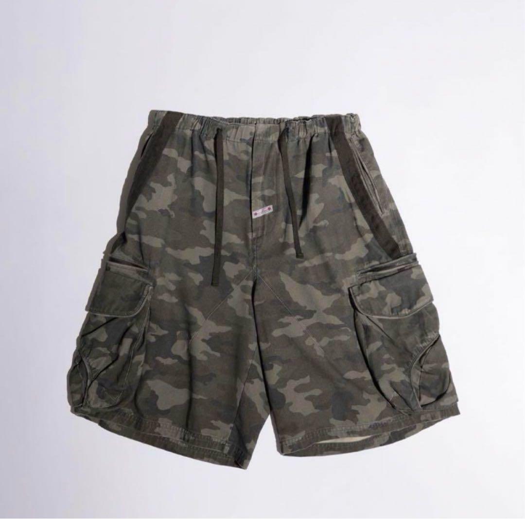 SCULPTOR スカルプター Twill Cargo Half Pants L