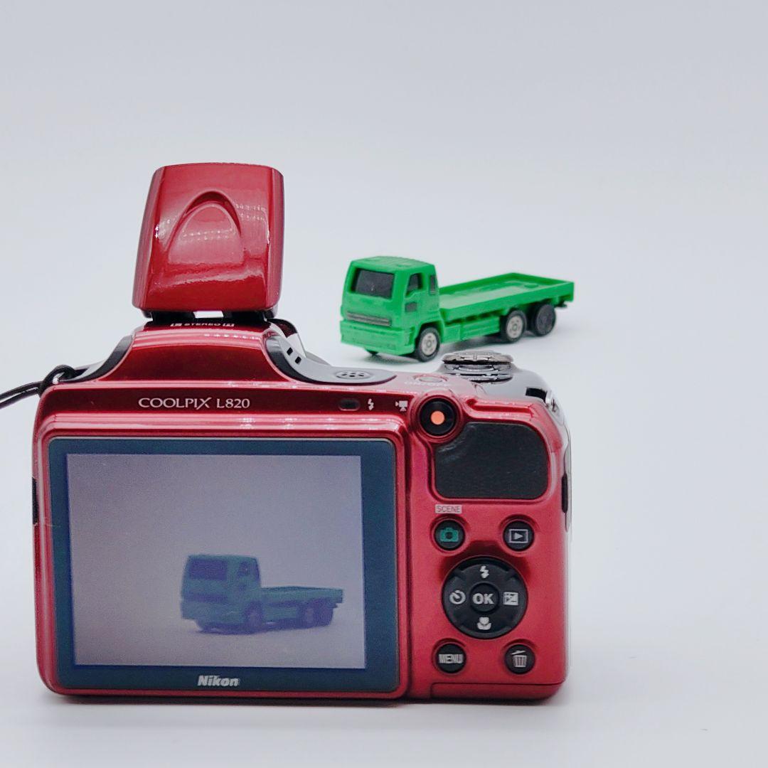 Nikon COOLPIX L820 レッド