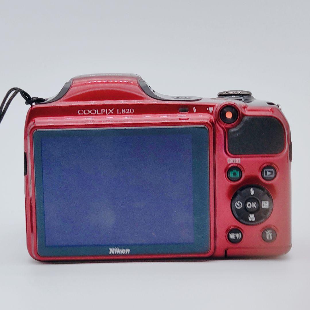 Nikon COOLPIX L820 レッド