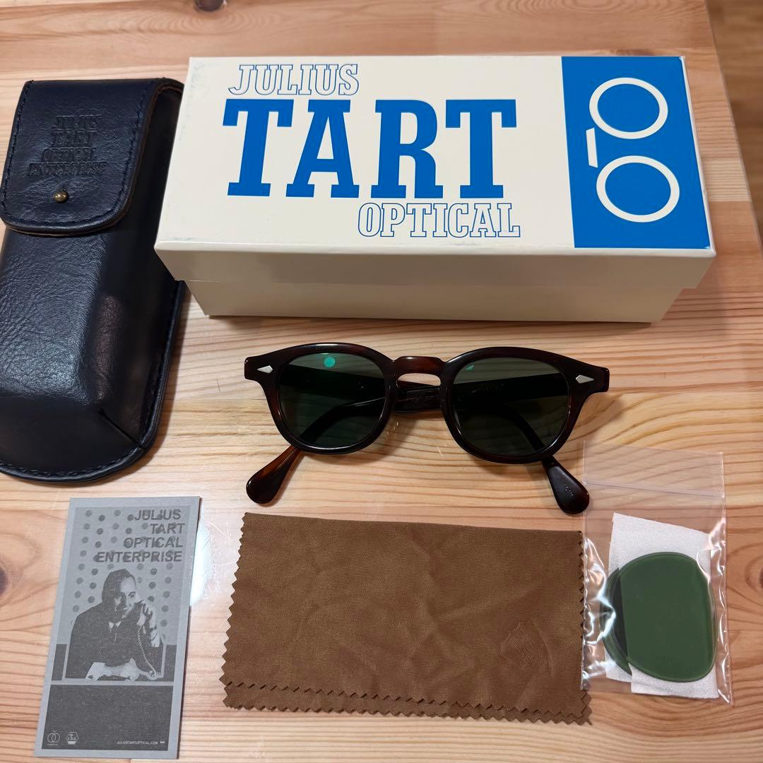 JULIUS TART OPTICAL AMBER ar サングラス