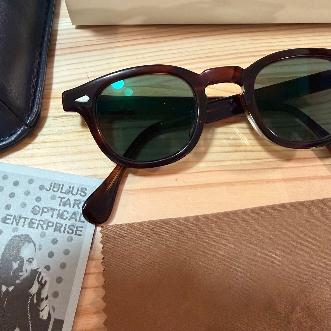 JULIUS TART OPTICAL AMBER ar サングラス