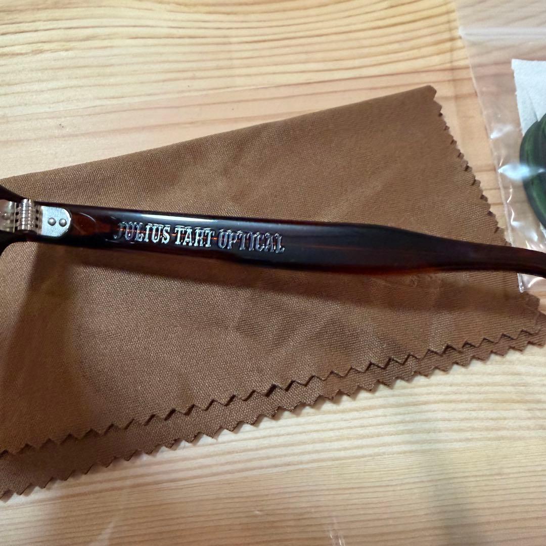 JULIUS TART OPTICAL AMBER ar サングラス