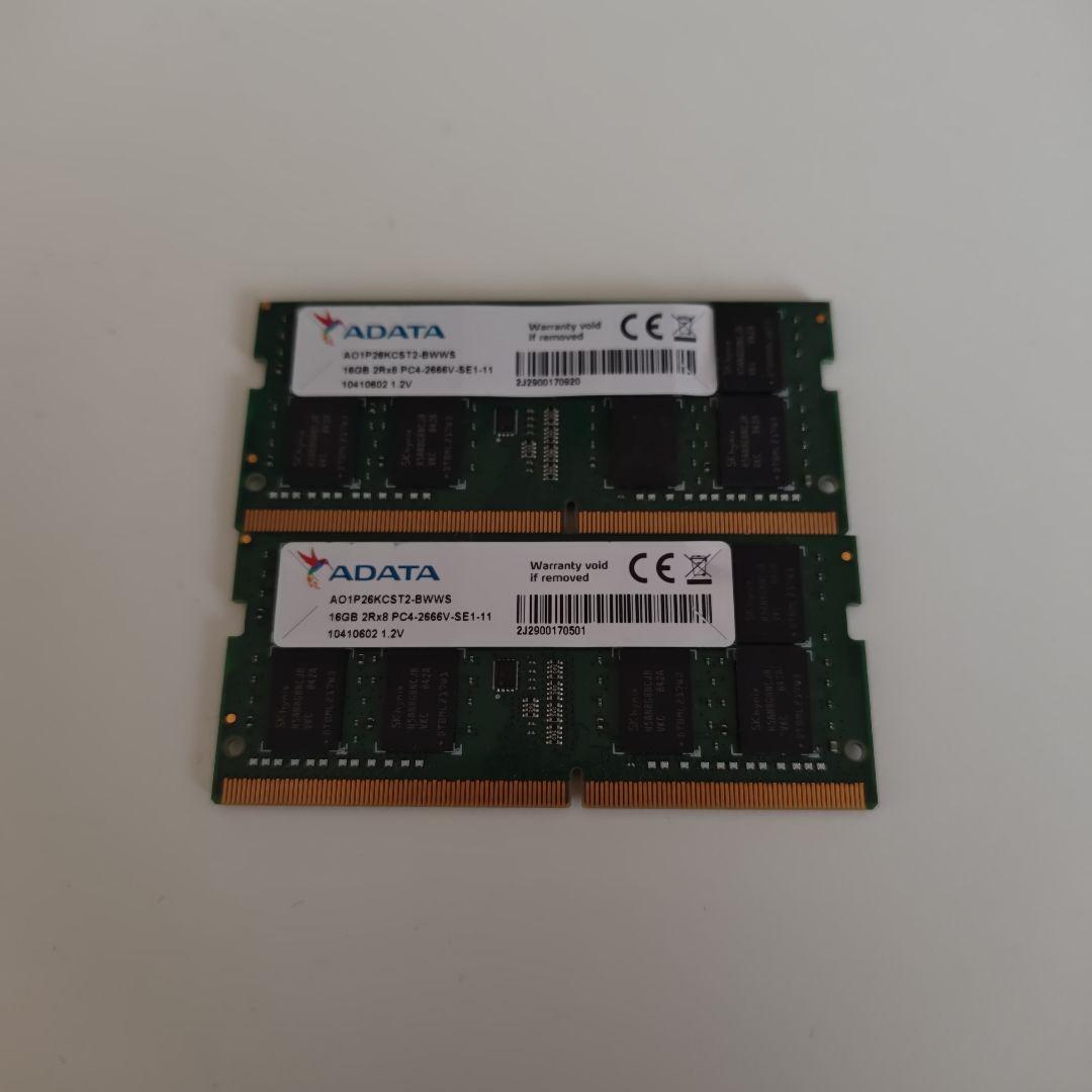 ADATA DDR4 32GB メモリ