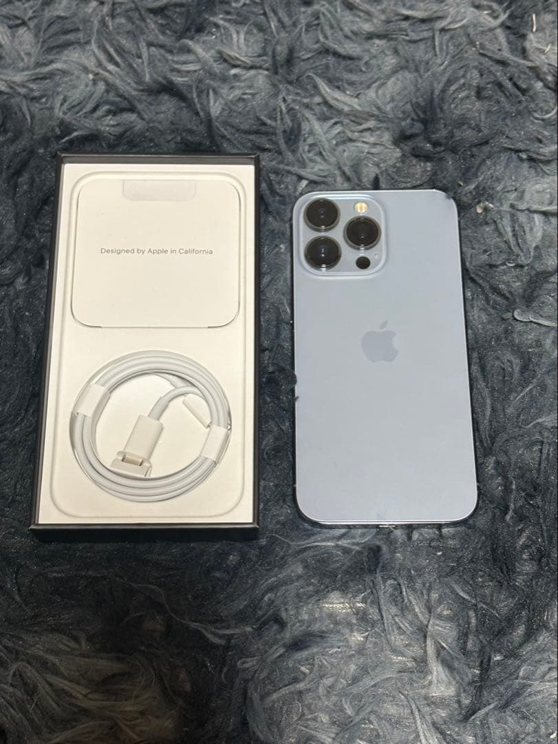 Apple iPhone 13 Pro シエラブルー本体 充電ケーブル付き