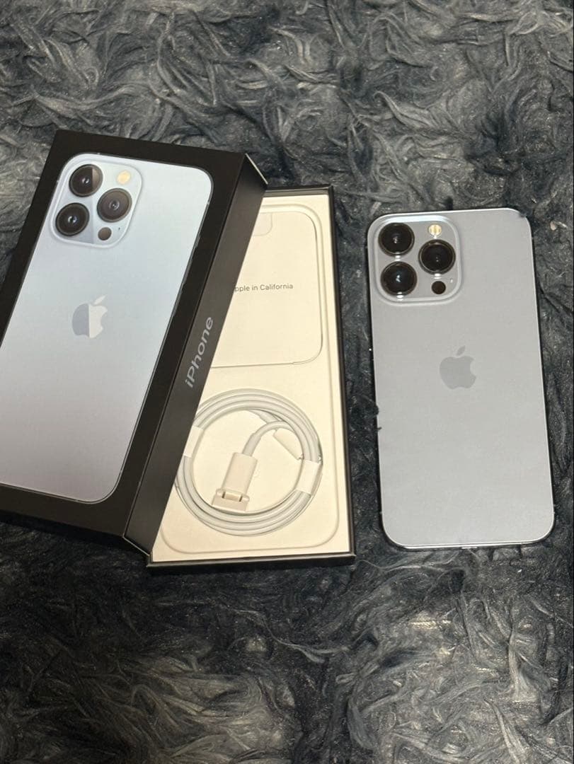 Apple iPhone 13 Pro シエラブルー本体 充電ケーブル付き