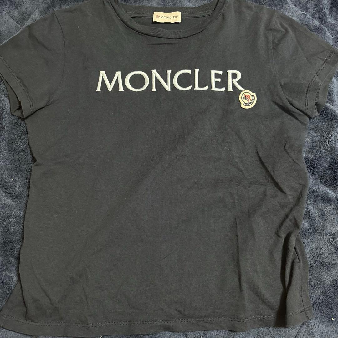 MONCLER ロゴ Tシャツ ネイビー