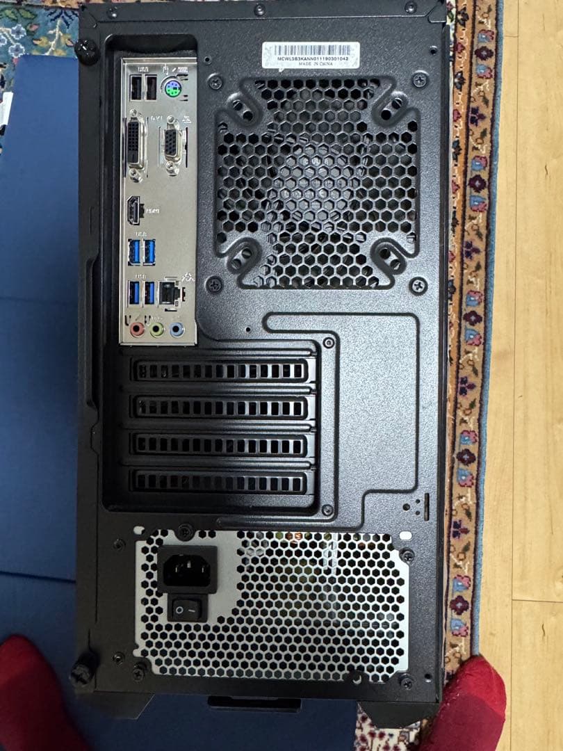 Windowsデスクトップ Ryzen5 2400G Windows10 SSD250G