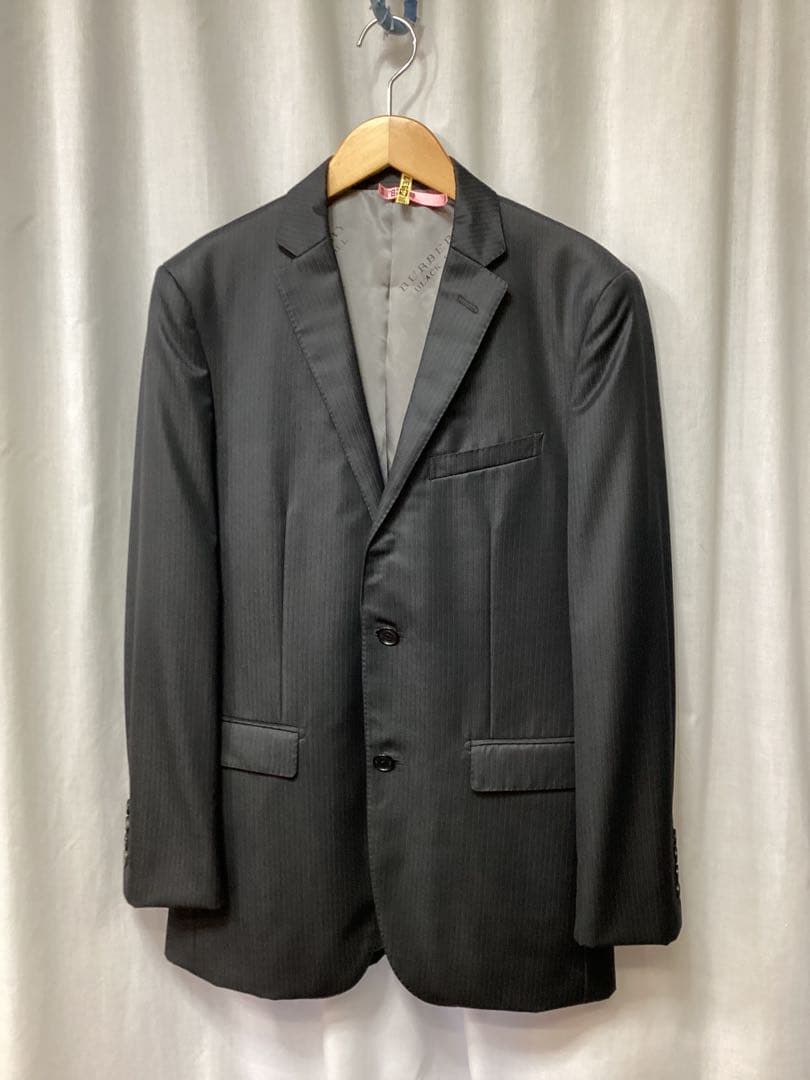 最終値下げ　クリーニング済み　バーバリーブラックレーベル　3ピース　スーツ　①