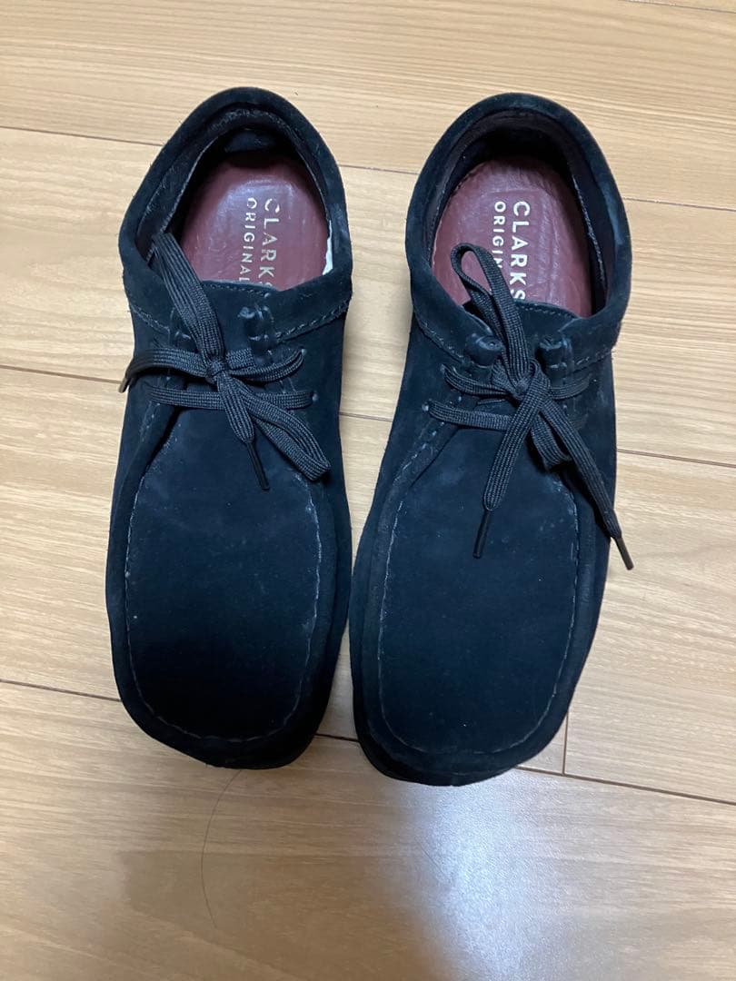 Clarks [クラークス] メンズ ワラビーゴアテックス(ブラックスエード)